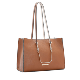 Bolsa Linha Minimalista Ombro Chenson Feminina Cafe