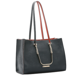 Bolsa Linha Minimalista Ombro Chenson Feminina Preto
