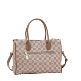 Bolsa Linha Monograma Classico Chenson Feminina Natural