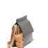 Bolsa Linha Monograma Cristal Transversal Chenson Feminina Cafe