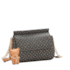 Bolsa Linha Monograma Cristal Transversal Chenson Feminina Cafe