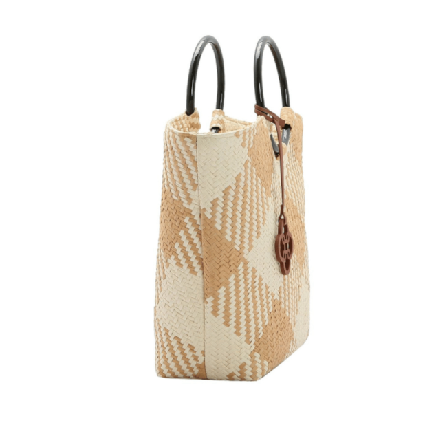 Bolsa Linha Palha Chenson Feminina Bege