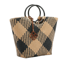Bolsa Linha Palha Chenson Feminina Preto