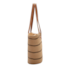 Bolsa Linha Palha Ombro Chenson Feminina Cafe