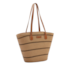 Bolsa Linha Palha Ombro Chenson Feminina Cafe