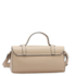 Bolsa Linha Textura Geometrica Chenson Feminina Bege