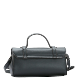 Bolsa Linha Textura Geometrica Chenson Feminina Preto