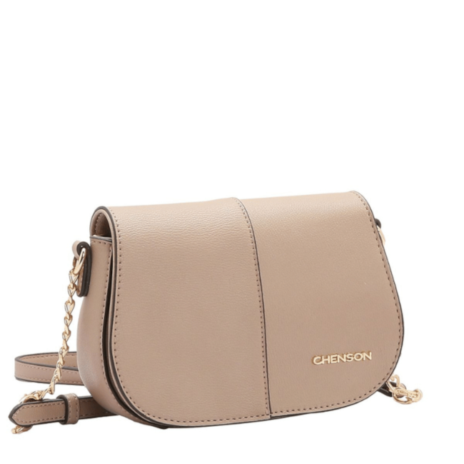 Bolsa Linha Transversal Chenson Feminina Natural