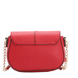 Bolsa Linha Transversal Chenson Feminina Vermelho Rubi