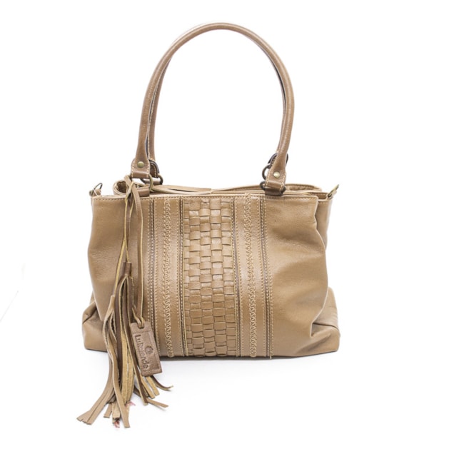 Bolsa Lu Rezende Feminino Caramelo