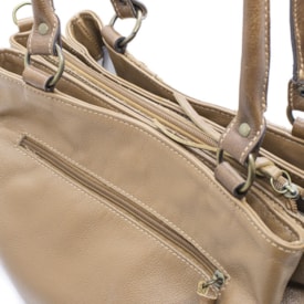 Bolsa Lu Rezende Feminino Caramelo
