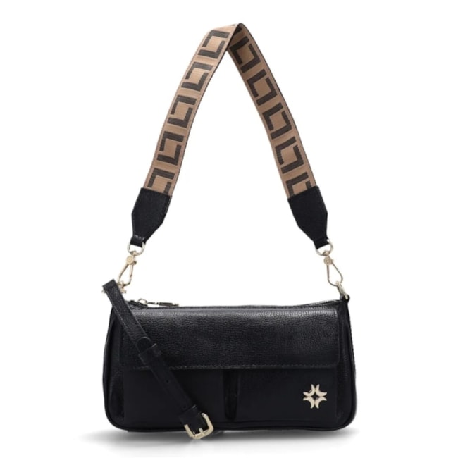 Bolsa Luz Da Lua Baguete Pequena New Ridge
