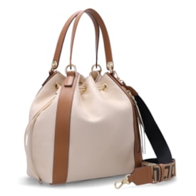 Bolsa Media Bucket Luz Da Lua Feminina New Rigde New Ridge