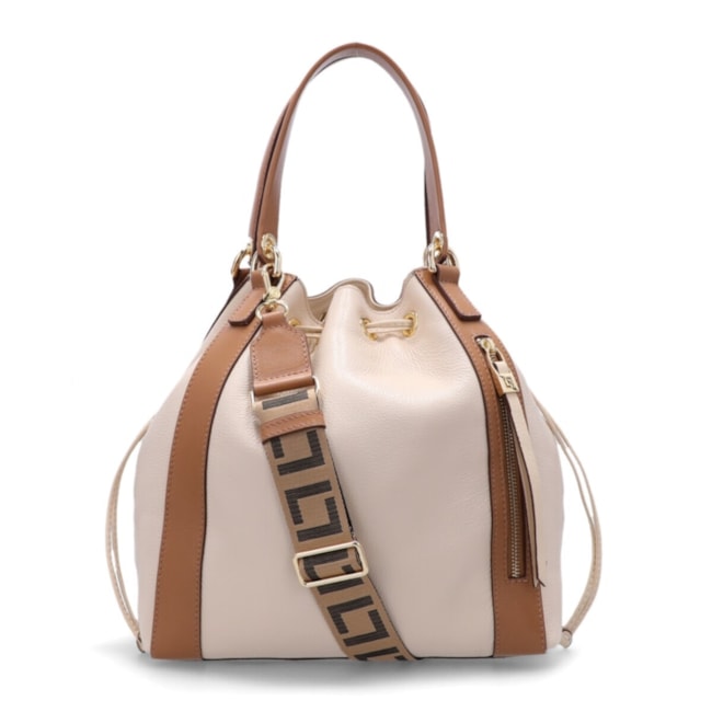 Bolsa Media Bucket Luz Da Lua Feminina New Rigde New Ridge