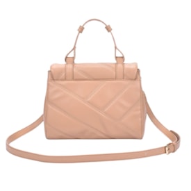Bolsa Média Com Alça Macadamia Feminina Bege