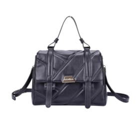 Bolsa Média Com Alça Macadamia Feminina Preto