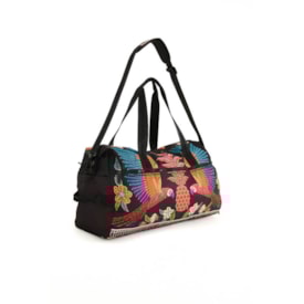 Bolsa Média Farm Findi Samba Das Araras Preto