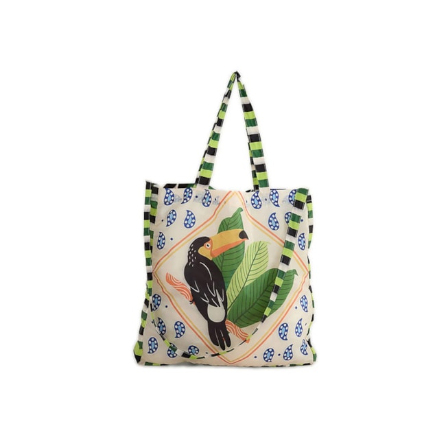 Bolsa Média Farm Me Leva Bossa Tucano Off White