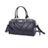 Bolsa Média Formato Baú Macadamia Feminina Preto