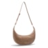 Bolsa Média Luz Da Lua Feminina Camurca Saara