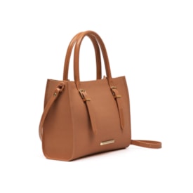 Bolsa Média Petite Jolie Feminina Doce De Leite