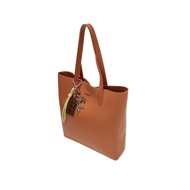 Bolsa Média Petite Jolie Feminina Doce De Leite