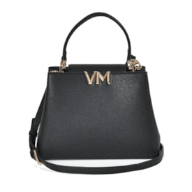 Bolsa Média Via Marte Feminina Preto