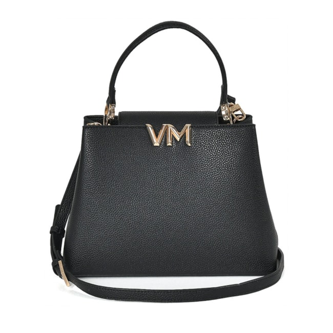 Bolsa Média Via Marte Feminina Preto