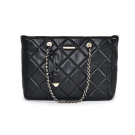 Bolsa Média Via Marte Feminina Preto