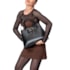 Bolsa Média Via Marte Feminina Preto
