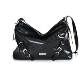 Bolsa Média Via Marte Feminina Preto
