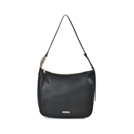 Bolsa Média Via Marte Feminina Preto