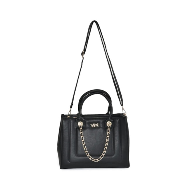 Bolsa Média Via Marte Tot Bag Feminina Preto