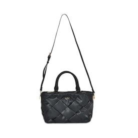 Bolsa Média Via Marte Tote Bag Feminina Preto
