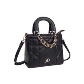 Bolsa Mini Bag Alice Palucci Feminina Preto