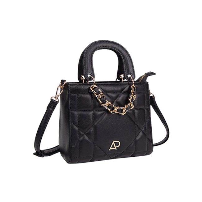 Bolsa Mini Bag Alice Palucci Feminina Preto