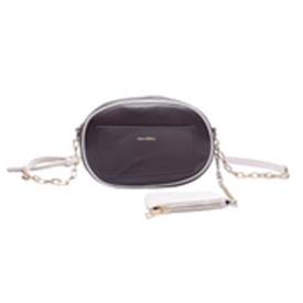 Bolsa Mini Bag Duo Macadamia Feminina Cafe