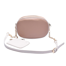 Bolsa Mini Bag Macadamia Feminina Caqui