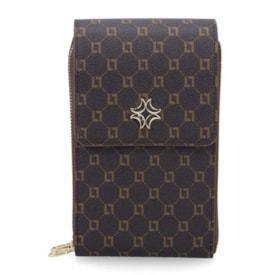 Bolsa Mini Bag Pequena Luz Da Lua Feminina Monograma