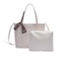 Bolsa Mini Shopper Lenço Macadamia Feminino Off White