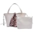 Bolsa Mini Shopper Lenço Macadamia Feminino Off White