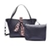 Bolsa Mini Shopper Lenço Macadamia Feminino Preto