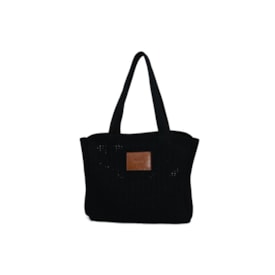 Bolsa Pequena Classe Couro Feminina Preto