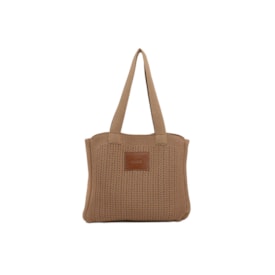 Bolsa Pequena Classe Couro Feminina Tan