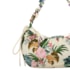 Bolsa Pequena Farm Dunas Midnight Macaw Off White Florido