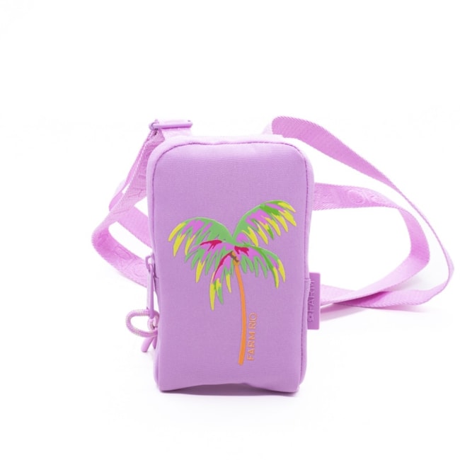 Bolsa Pequena Farm Feminina Rosa Claro