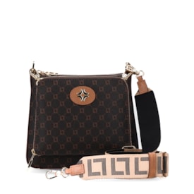 Bolsa Pequena Luz Da Lua Feminina Monograma