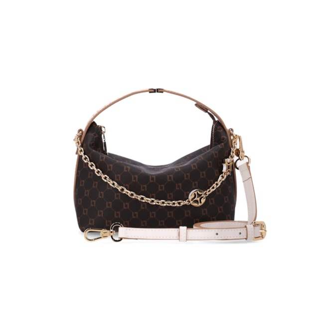 Bolsa Pequena Luz Da Lua Feminina Monograma Ll