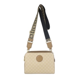 Bolsa Pequena Luz Da Lua Feminina Saara e Monograma
