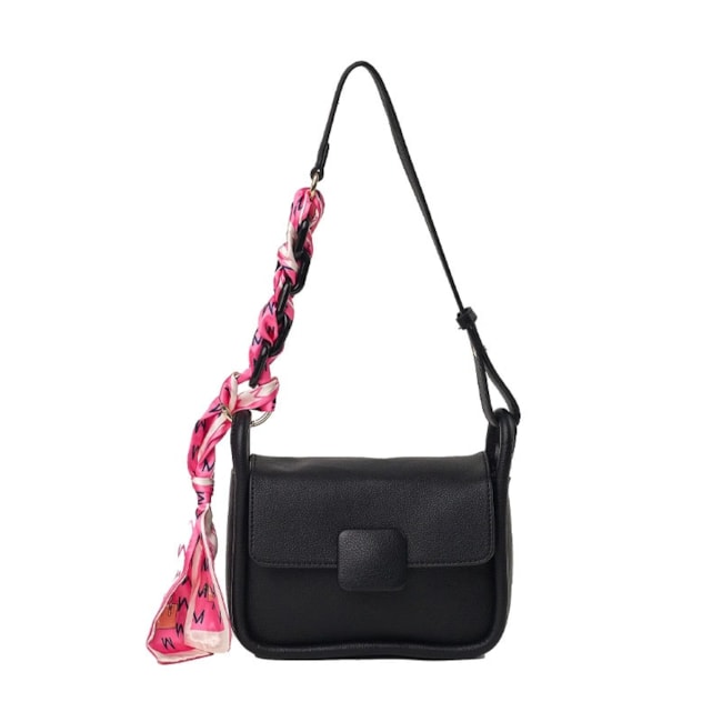 Bolsa Pequena Macadamia Feminina Preto